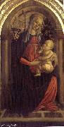 BOTTICELLI, Sandro, Madonna of the Rosengarden fhg